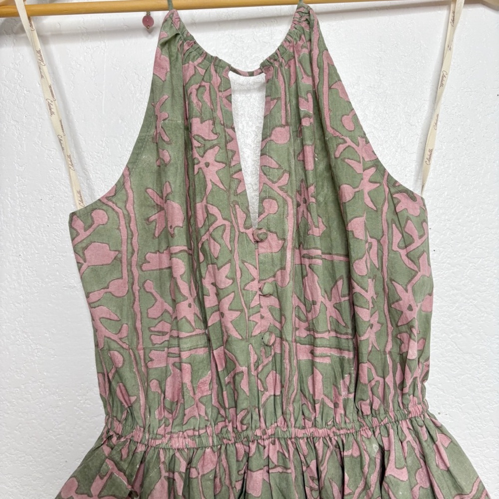 NWT Cleobella Flora Block Print Mini Dress - Picture 4 of 7